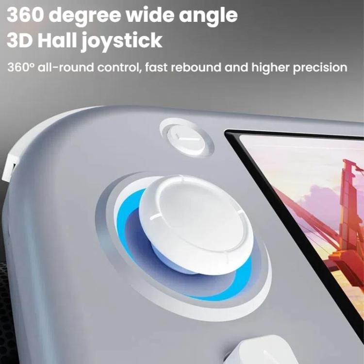 XF43 Retro Handheld Game Console Open Source 4.3 Inch Large Screen Gaming Video Players Console 64G(Gray) by bashfashion